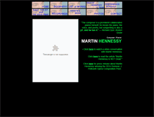 Tablet Screenshot of martinhennessy.net